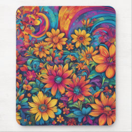 "Kaleidoscope of Color" Art Mouse Pad マウスパッド