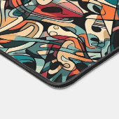 Kaleidoscope of Whimsical Curves デスクマット (コーナー)