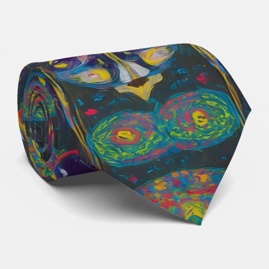 Kaleidoscope Pattern Tie ネクタイ (ロール)