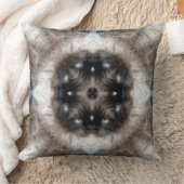 Kaleidoscope Siamese Cat Pattern with Blue Eyes クッション (ブランケット)