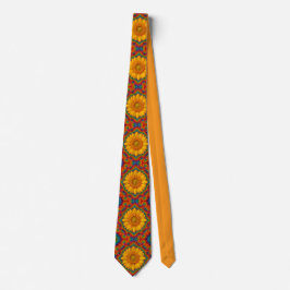 Kaleidoscope Sunflower Socks Tie ネクタイ