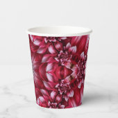 Kaleidoscopic Crimson Dahlia 紙コップ (裏面)