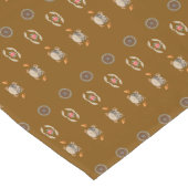 Kaleidoscopic Inspiration Blooms ロングテーブルランナー (コーナー)