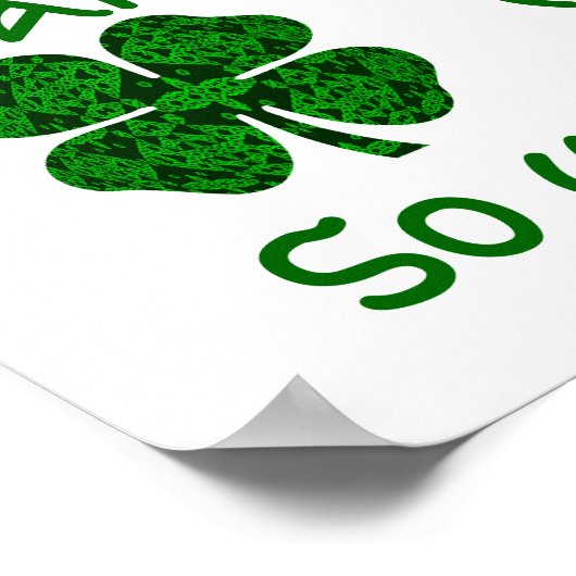 Kaleidoscopic Irish Blessing 4 ポスター (角)