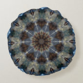 Kaleidoskop aus Dohlen ラウンドクッション (裏面)