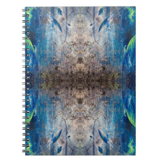 Kaleidoskopisch abstrakt bunt bohemien mandala ノートブック