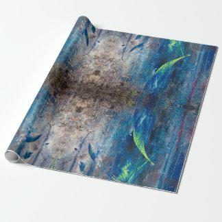 Kaleidoskopisch abstrakt bunt verspielt mandala ラッピングペーパー