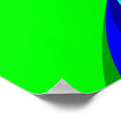 Kaleidozone – フラクタル ポスター (角)