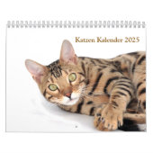 Kalender 2025 Cat Lover Katzen カレンダー (カバー)