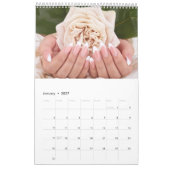 Kalender 2025 Nails Beauty カレンダー (1月 2027)