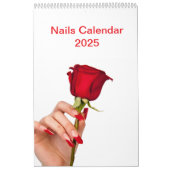 Kalender 2025 Nails Beauty カレンダー (カバー)