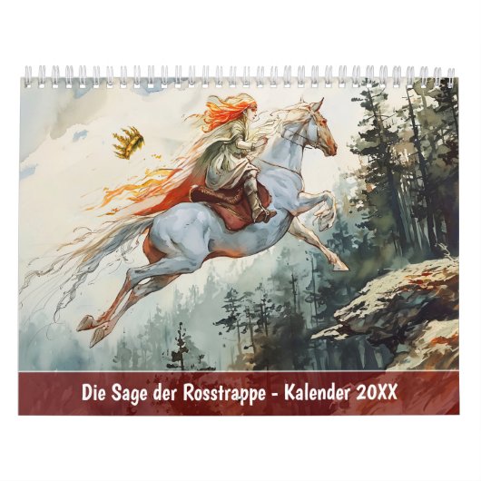 Kalender 2026 – Die Sage der Rosstrappe カレンダー (カバー)