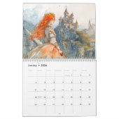 Kalender 2026 – Die Sage der Rosstrappe カレンダー (1月 2026)