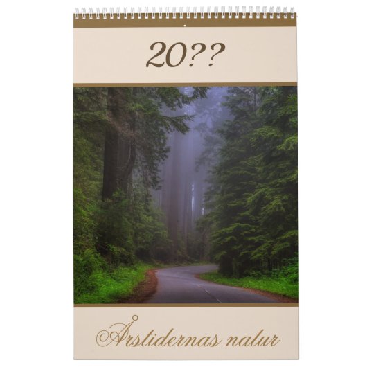 Kalender — Årstidernas natur カレンダー (カバー)