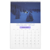 Kalender — Årstidernas natur カレンダー (1月 2027)