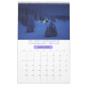 Kalender — Årstidernas natur カレンダー (1月 2026)