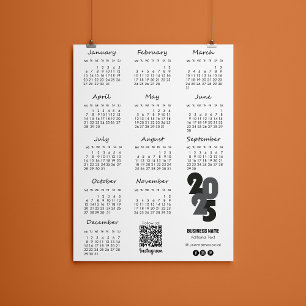 Kalender Deutsch 2025年カレンダー基本 招待状