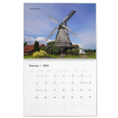 Kalender Galerieholländer Windmühlen カレンダー (2月 2026)