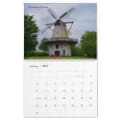 Kalender Galerieholländer Windmühlen カレンダー (1月 2027)
