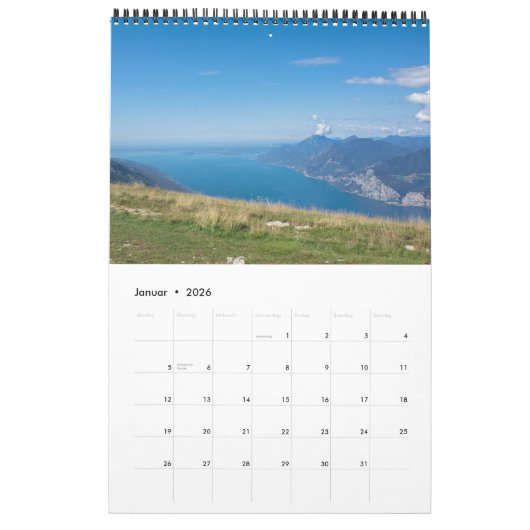 Kalender Gardasee 2018 カレンダー (1月 2026)
