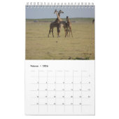 Kalender-Giraffen カレンダー (2月 2026)