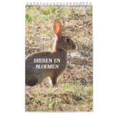 Kalender met afbeeldingen van de natuur カレンダー (カバー)