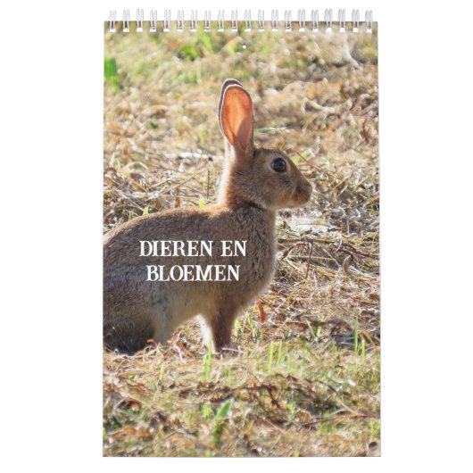 Kalender met afbeeldingen van de natuur カレンダー (カバー)