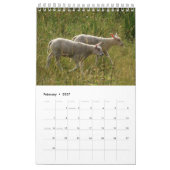 Kalender met afbeeldingen van de natuur カレンダー (2月 2027)