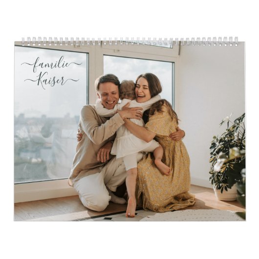 Kalender mit eigenen Fotos - Selbst Gestalten  カレンダー (カバー)