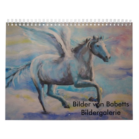 Kalender mit gemalten Bildern カレンダー (カバー)