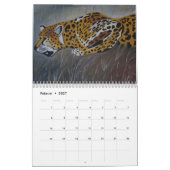 Kalender mit gemalten Bildern カレンダー (2月 2027)