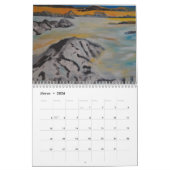 Kalender mit gemalten Bildern カレンダー (1月 2026)