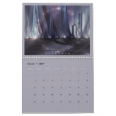 Kalender mysterious worlds カレンダー (1月 2027)