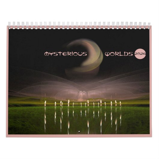 Kalender mysterious worlds カレンダー (カバー)