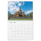 Kalender Noorwegen カレンダー (3月 2026)