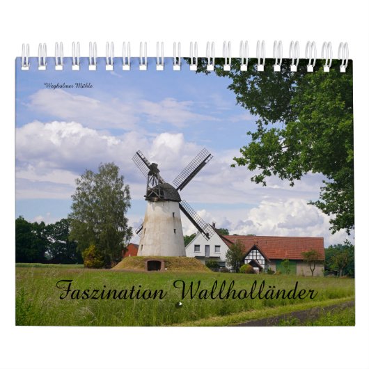 Kalender Wallholländer in Deutschland カレンダー (カバー)