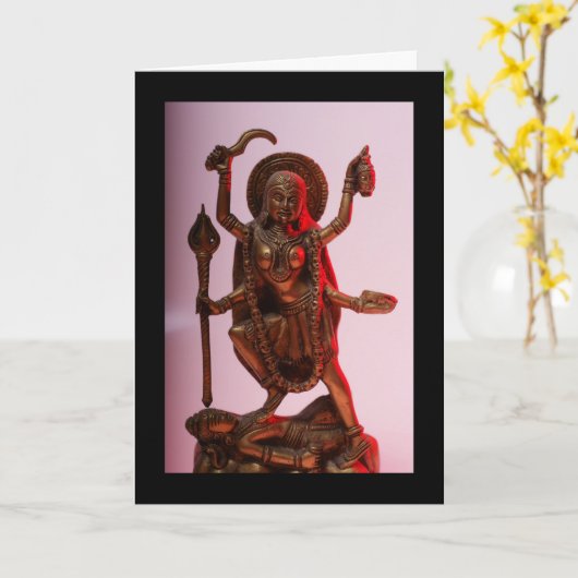 Kaliの破壊者 カード (黄色い花)