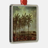 Kali Besarから見られるバテービアの城 メタルオーナメント (右)