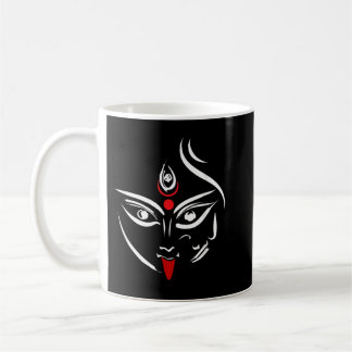 Kali Goddess Deity Indian India Hindu yoga Puja Ka コーヒーマグカップ