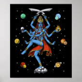 Kali Hindu Goddess ポスター (正面)