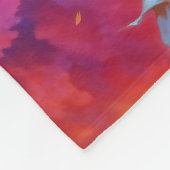 Kali in Dance フリースブランケット (角)