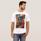 Kali Ma Fantasy Illustration Tシャツ (正面フル)