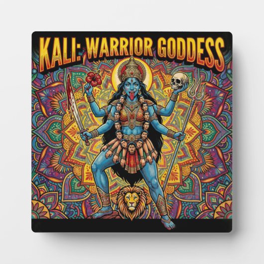 Kali Warrior Goddess フォトプラーク (正面)