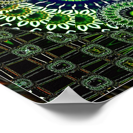 KaliAbstractポスター ポスター (角)