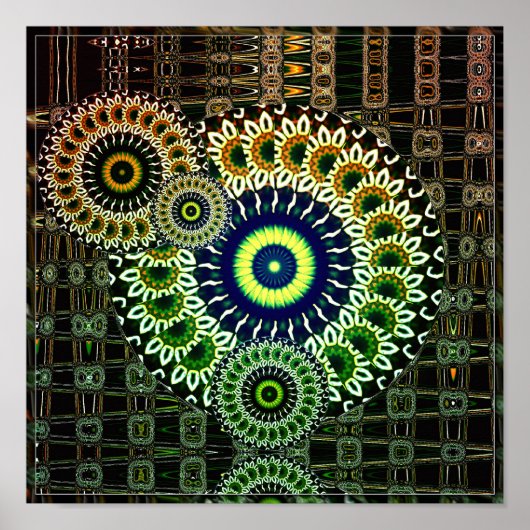 KaliAbstractポスター ポスター (正面)