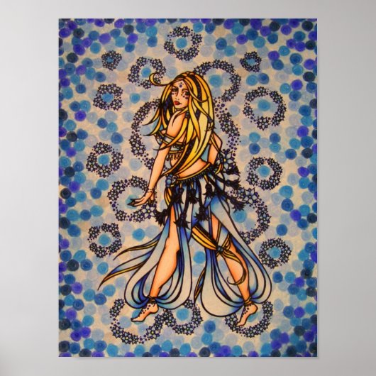 Kalila Belly Dancer Poster ポスター (正面)