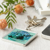 Kalispell Montana rustic moose keychain キーホルダー (側面)