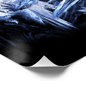 Kaliverse Fluid Fractal #01 Poster ポスター (コーナー)