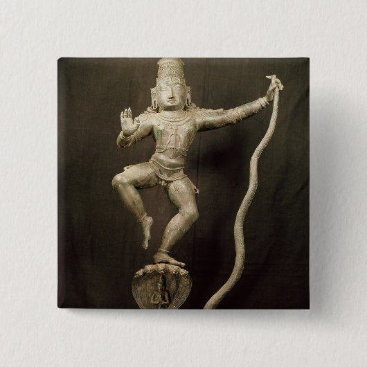 Kaliya Krishna 缶バッジ (正面)