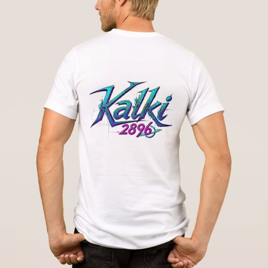 Kalki 2896未来的Sci-Fi Tシャツ (裏面)